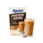 Preparation cafe latte proteine