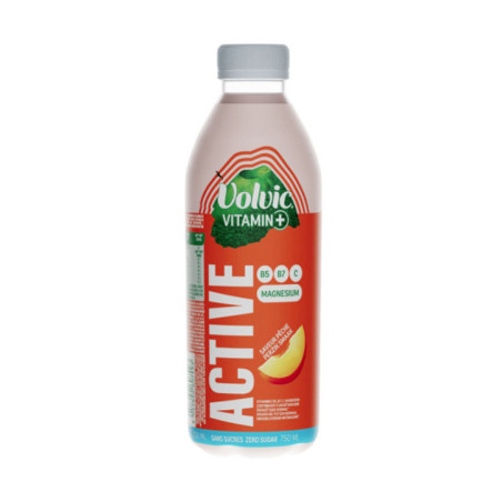 Boisson vitamin + active peche