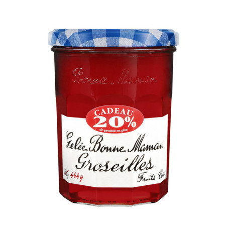 Gelee groseille 370g +20% offert