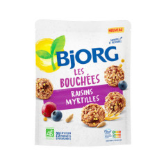Biscuits bouchees raisin myrtill