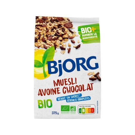 Muesli avoine chocolat 375g