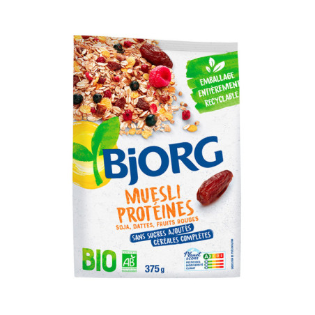 Muesli proteines soja 375g
