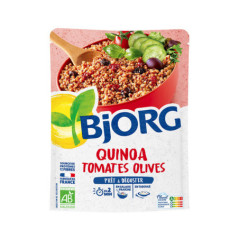 Plats micro-ondes quinoa tomate