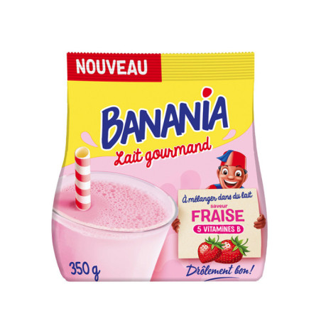Poudre aromatisee fraise 350g