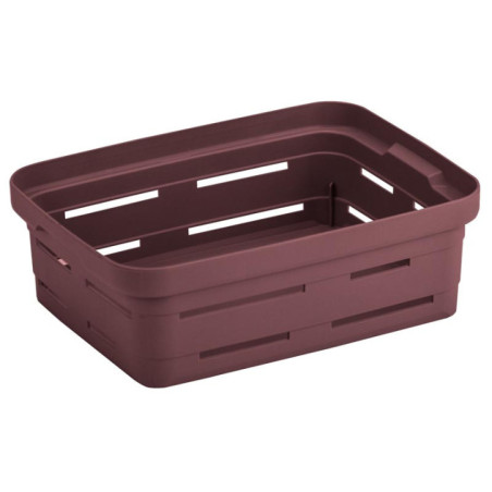 Panier signature 1,2l bordeaux