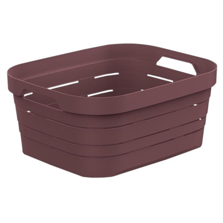 Panier signature s 7l bordeaux