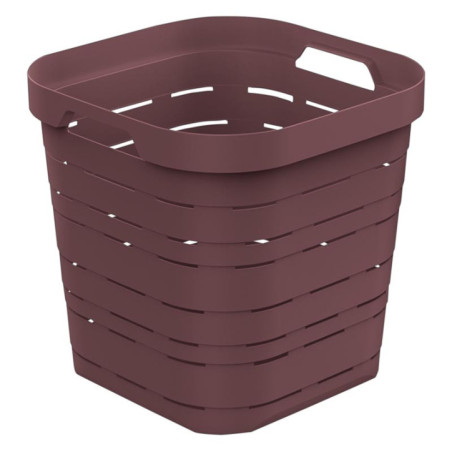 Panier signature 16.9l bordeaux