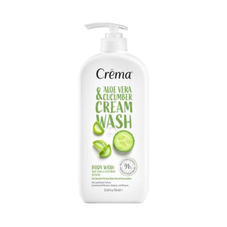 Gel douche 750ml aloe vera