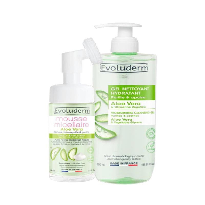 Mousse micellaire/gel nettoyant