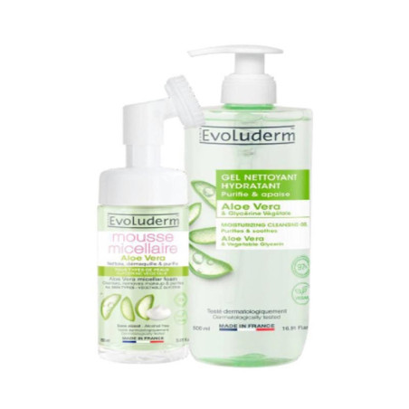 Mousse micellaire/gel nettoyant