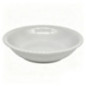 Assiette creuse blanche boule