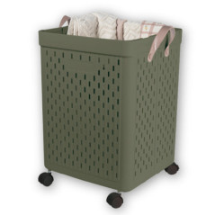 Paniere a linge roulettes 67l