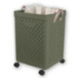 Paniere a linge roulettes 67l