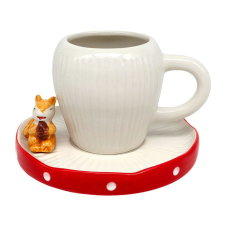 Mug + coupelle champignon