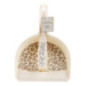 Pelle balayette imprime leopard