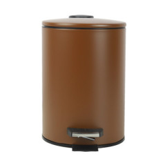 Poubelle sdb 3l marron