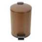 Poubelle sdb 3l marron
