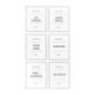 6 etiquettes apothicaire 500ml