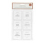 6 etiquettes apothicaire 500ml