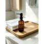 Distributeur de savon marron
