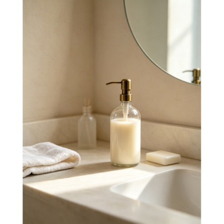 Distributeur savon 500ml transp