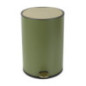 Poubelle sdb 5l vert/dore