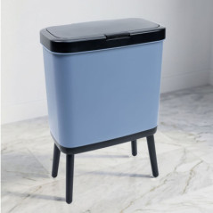 Poubelle sur pied 15l