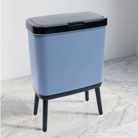 Poubelle sur pied 15l