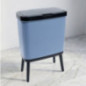 Poubelle sur pied 15l
