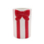 Pot brosse a dent noeud rouge