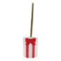 Brosse wc noeud rouge