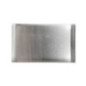 Plateau sdb metal argent