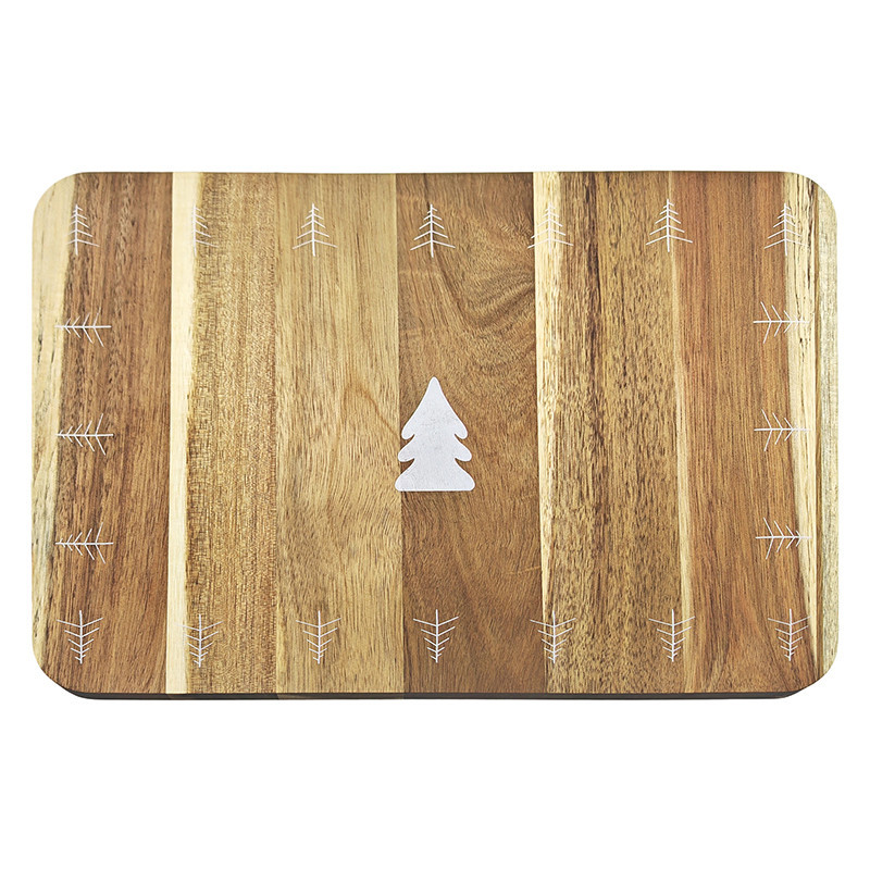 Planche a decouper sapin 35x25cm