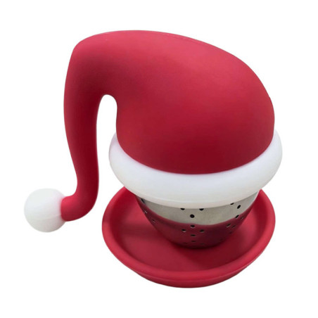 Boule a the chapeau de noel