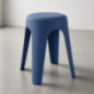 Tabouret assise molletonnee