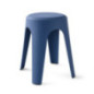 Tabouret assise molletonnee