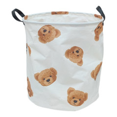 Paniere a linge ourson d39xh41cm