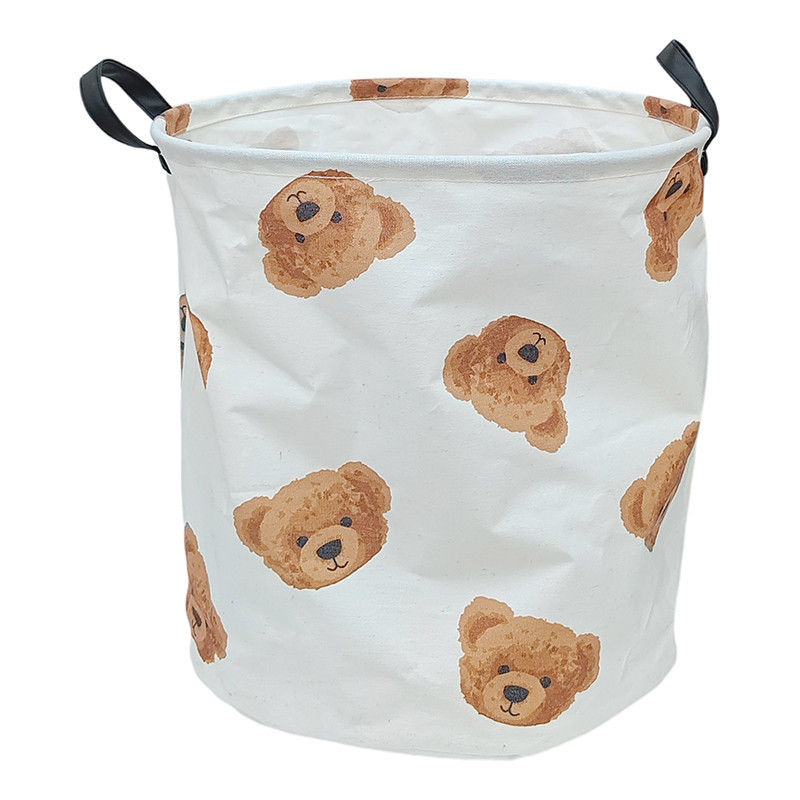 Paniere a linge ourson d39xh41cm