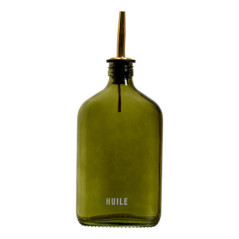 Huilier en verre vert fume 300ml