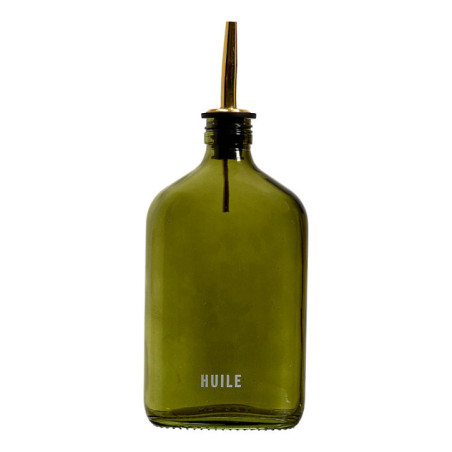 Huilier en verre vert fume 300ml