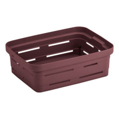 Panier signature 1,2l bordeaux