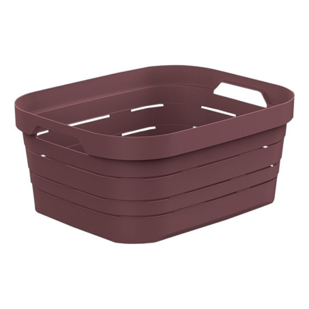 Panier signature s 7l bordeaux