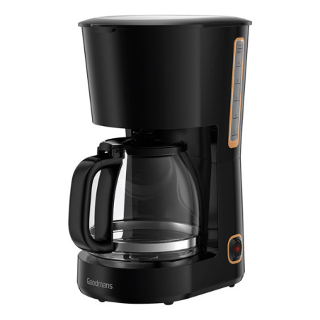 Cafetiere 1.5l black/gold