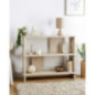 Etagere large effet travertin