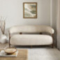 Canape enveloppant halo creme