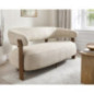 Canape enveloppant halo creme