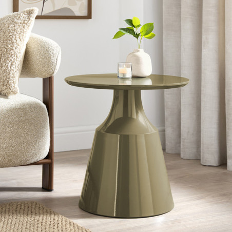 Table d'appoint verte