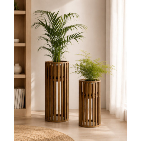 2 porte plantes effet manguier