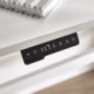 Bureau hauteur ajustable blanc