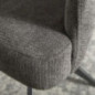 Chaise de bureau pivotante taupe
